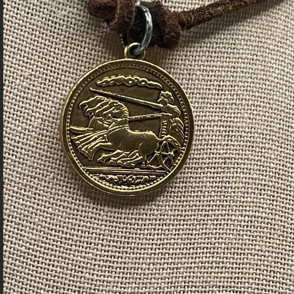 09.19.25_7- Alexander the Great Coin Choker Coin Necklace - Picture 5 of 6